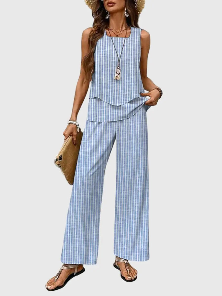 Emily | Women’s Elegant Summer Two Piece Set Luvy Boutique