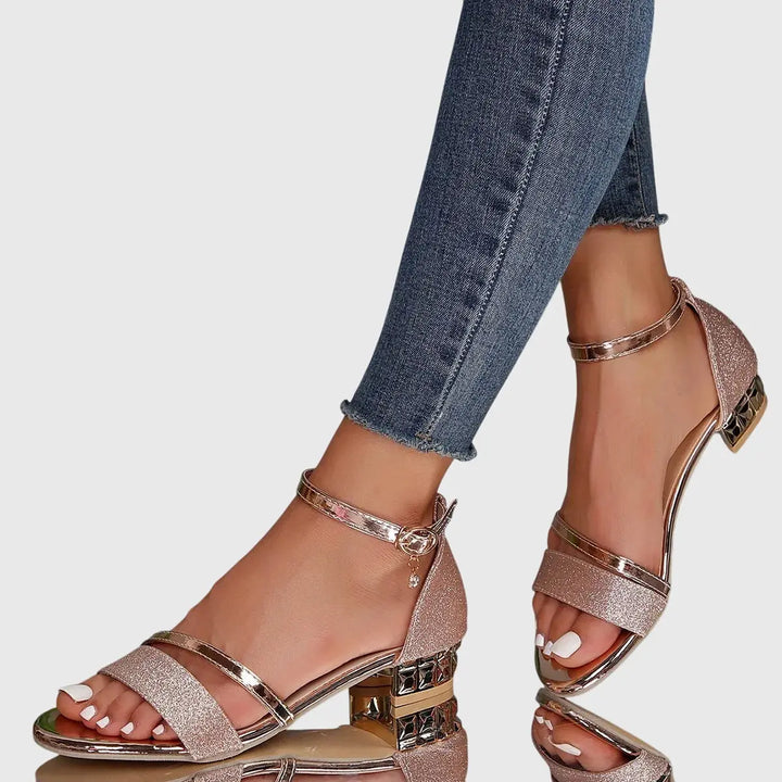 Claire | Women’s Comfortable Supportive Orthopedic Heeled Sandals Luvy Boutique
