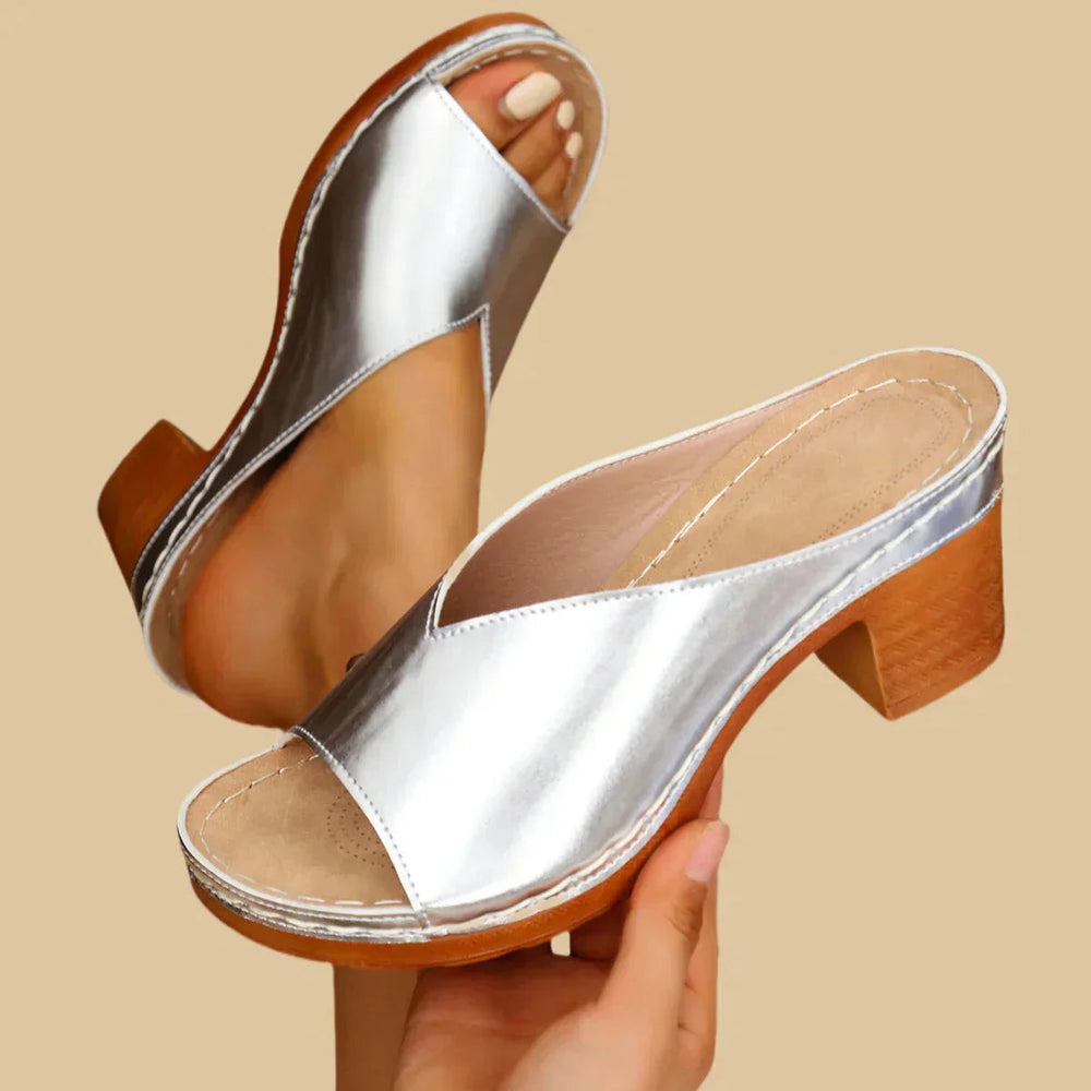 Grace | Women Stylish Comfortable Block Heel Sandals Luvy Boutique