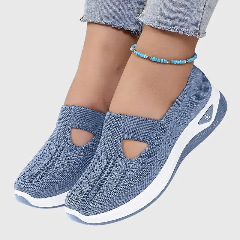 Ella | Women’s Orthopedic Slip On Walking Sneakers Luvy Boutique