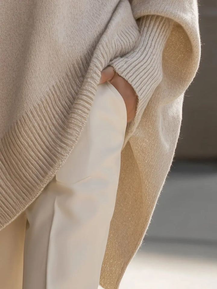 Claire | Women’s Sophisticated Oversized Knit Sweater Luvy Boutique