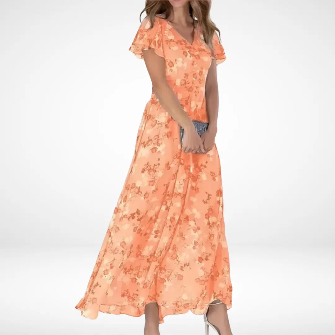 Halina | Elegant Dress that Covers the Stomach Luvy Boutique