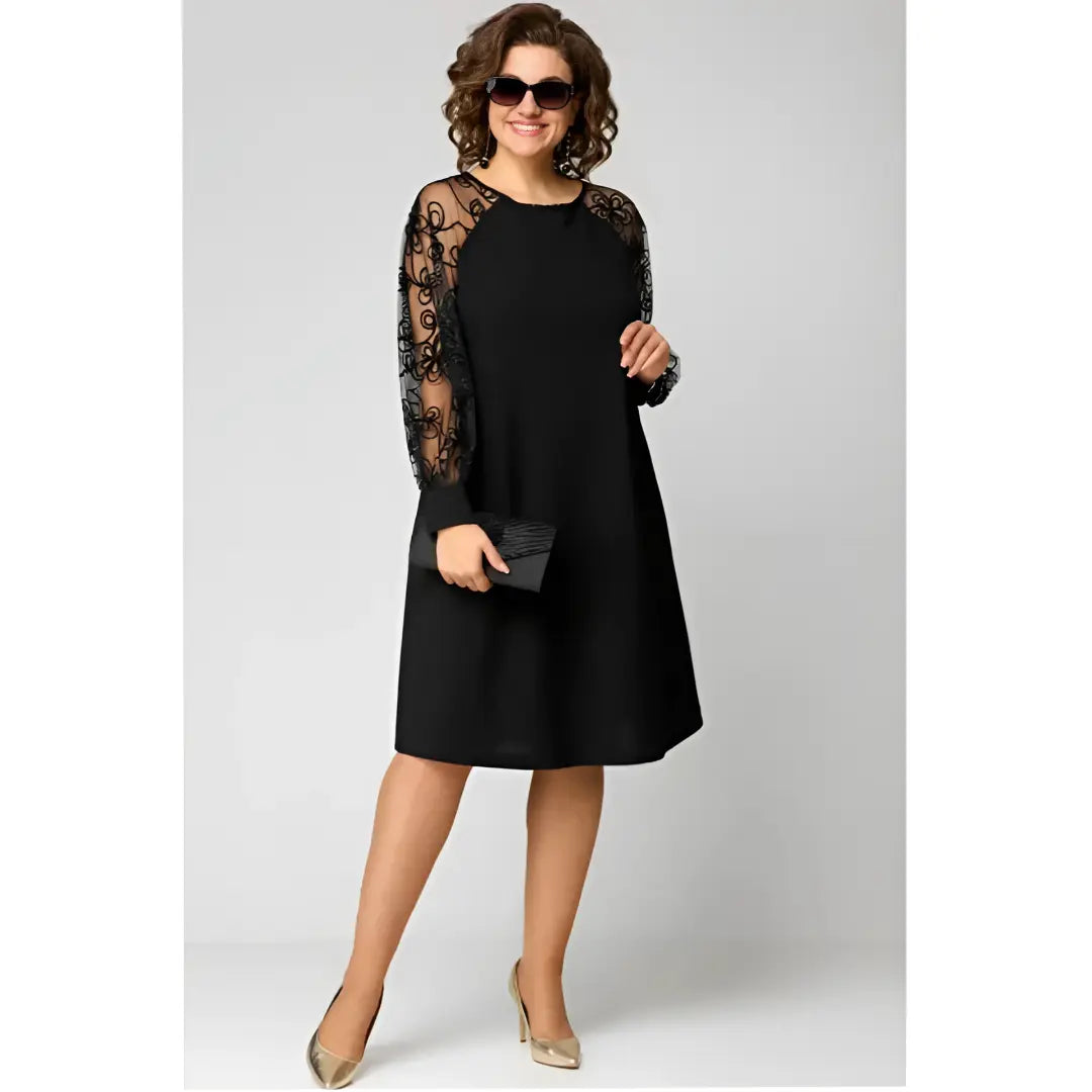 Elara | Stylish Plus-Size Dress Luvy Boutique
