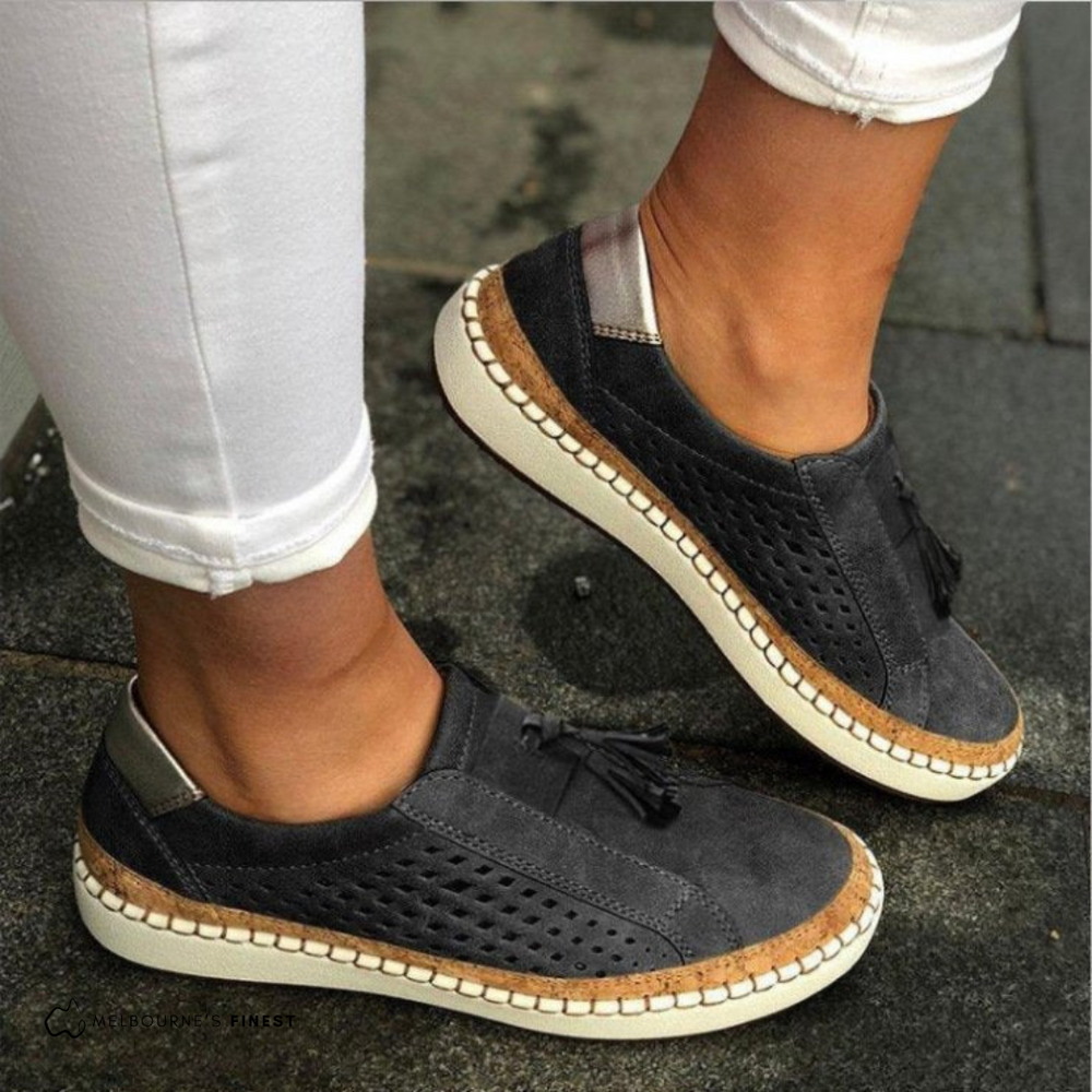Jessica | Womens Slip On Platform Walking Shoes Luvy Boutique