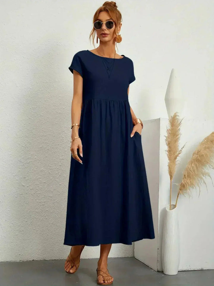 Nataly | Relaxed Midi Dress Luvy Boutique