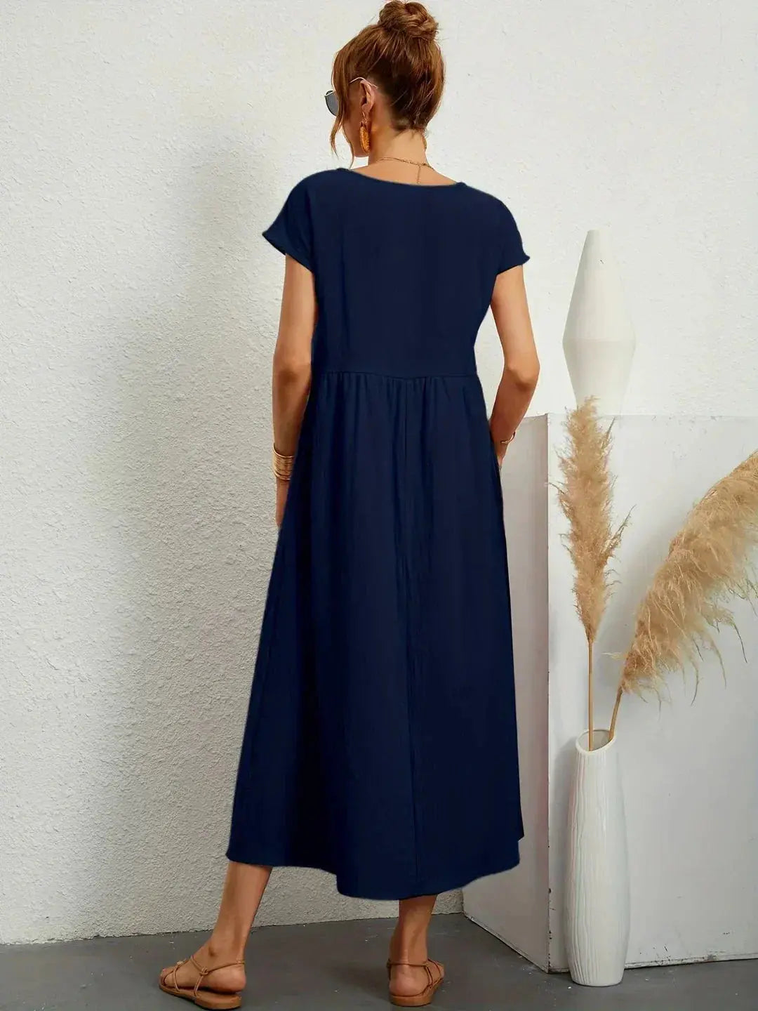 Nataly | Relaxed Midi Dress Luvy Boutique