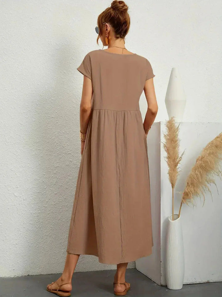 Nataly | Relaxed Midi Dress Luvy Boutique