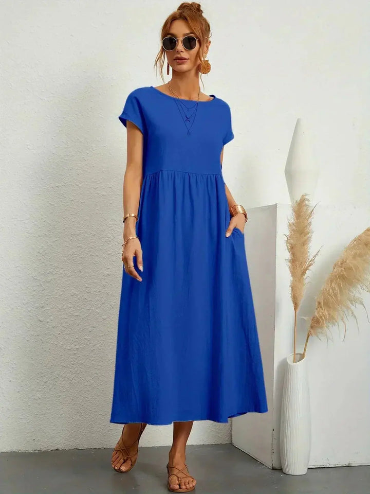 Nataly | Relaxed Midi Dress Luvy Boutique