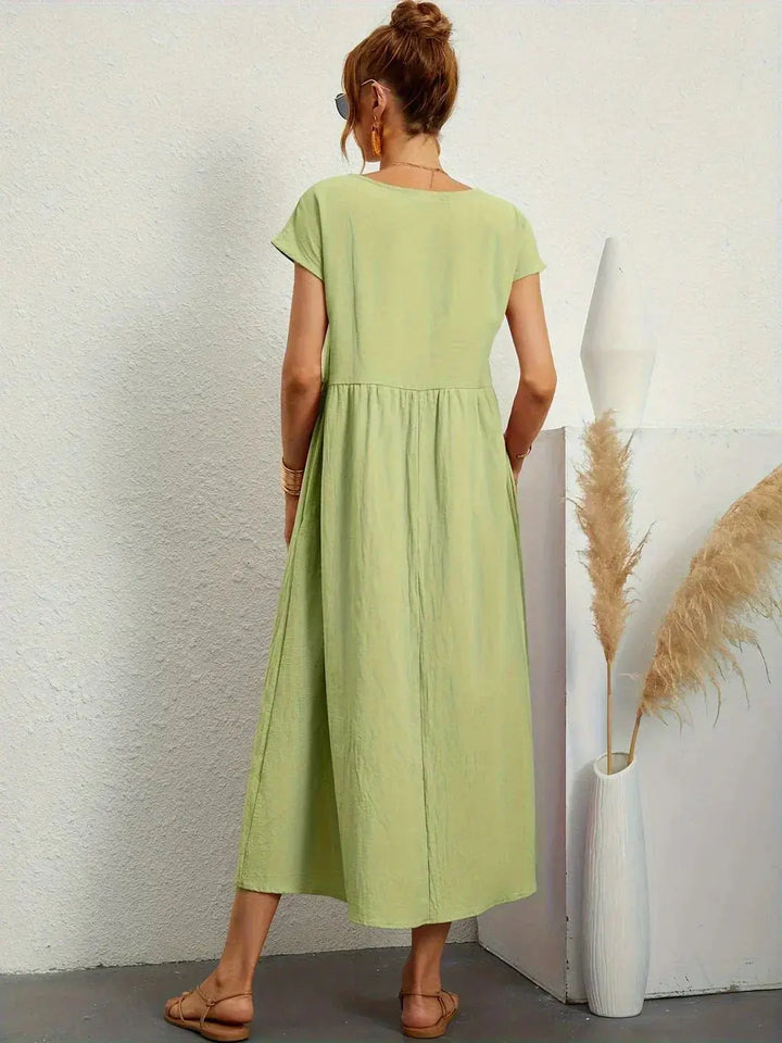 Nataly | Relaxed Midi Dress Luvy Boutique