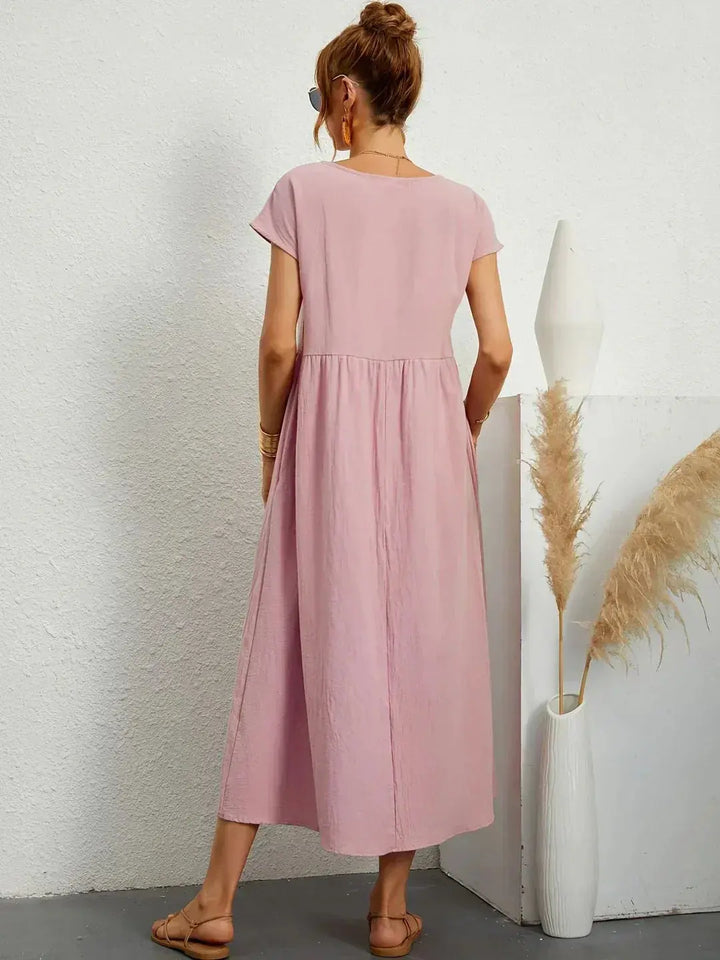 Nataly | Relaxed Midi Dress Luvy Boutique
