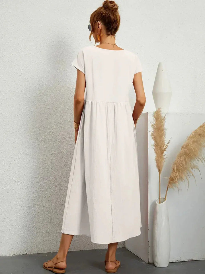 Nataly | Relaxed Midi Dress Luvy Boutique