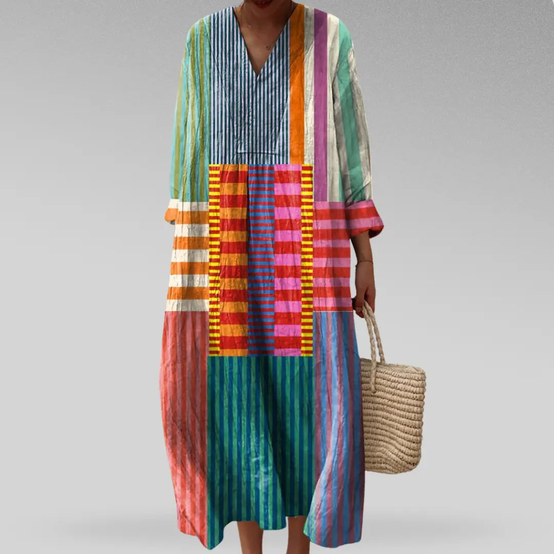 Ottilie | Geometric Dress Luvy Boutique