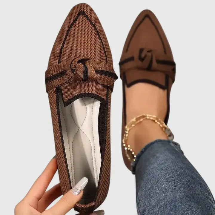 Amelia | Women’s Pointed Toe Slip On Loafers Luvy Boutique