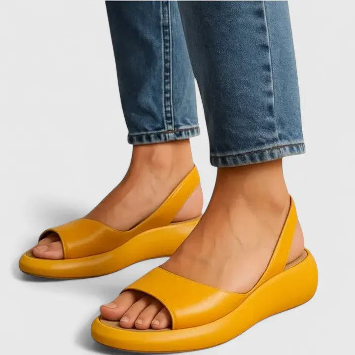 Ashley | Womens Platform Slingback Sandals Luvy Boutique