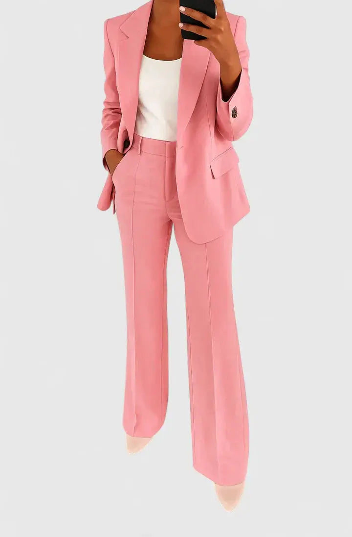 Grace | Womens Tailored Blazer Pant Set Luvy Boutique