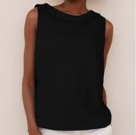 Caroline | Women’s Minimalist Sleeveless Casual Summer Top Luvy Boutique