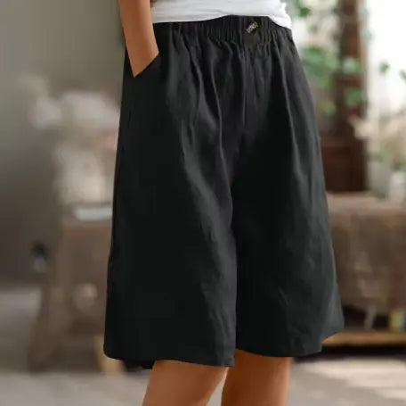 Alyssa | Women’s Elastic Waist Casual Summer Shorts Luvy Boutique