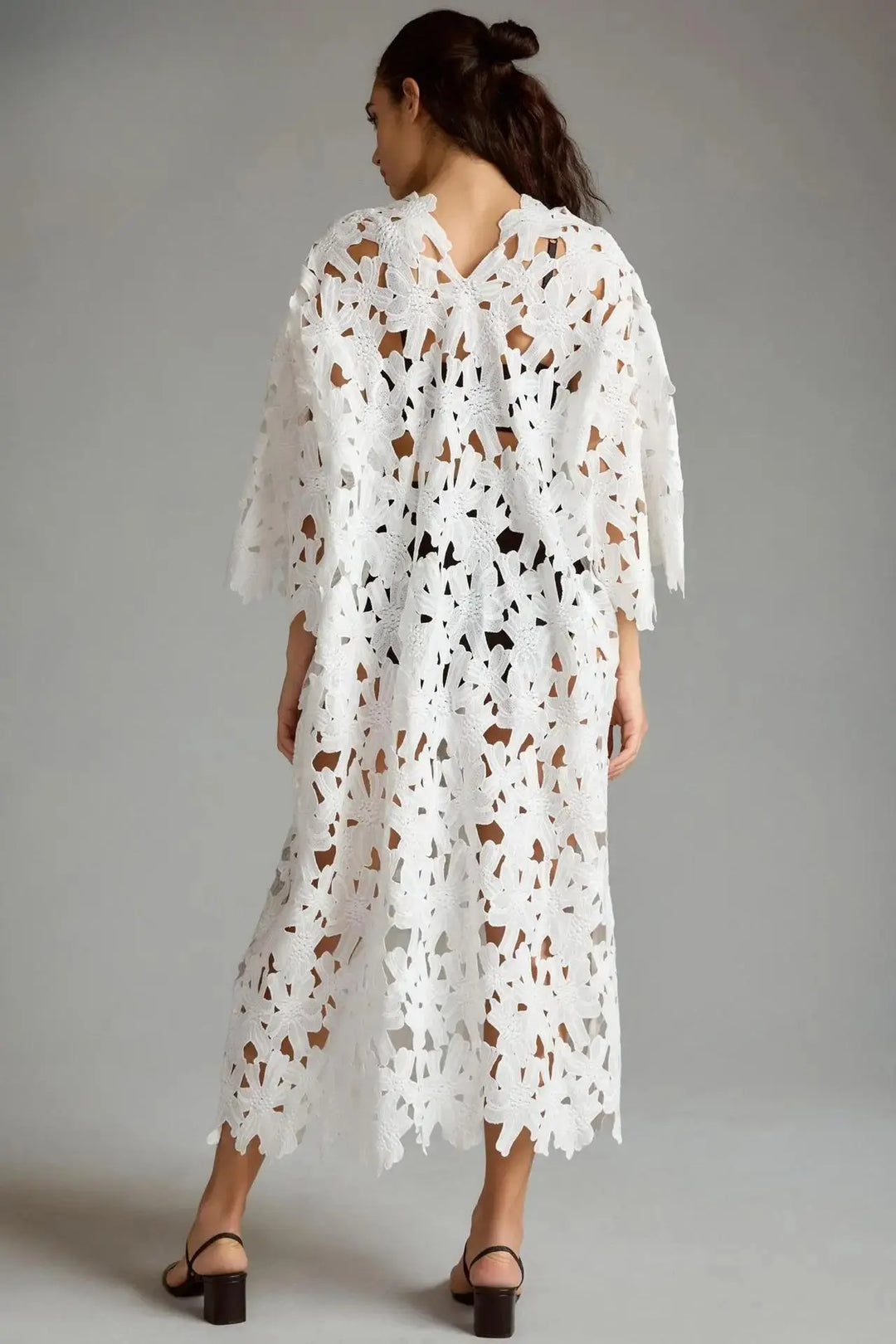 Kylie | Stylish Laser-Cut A-Line Dress Luvy Boutique