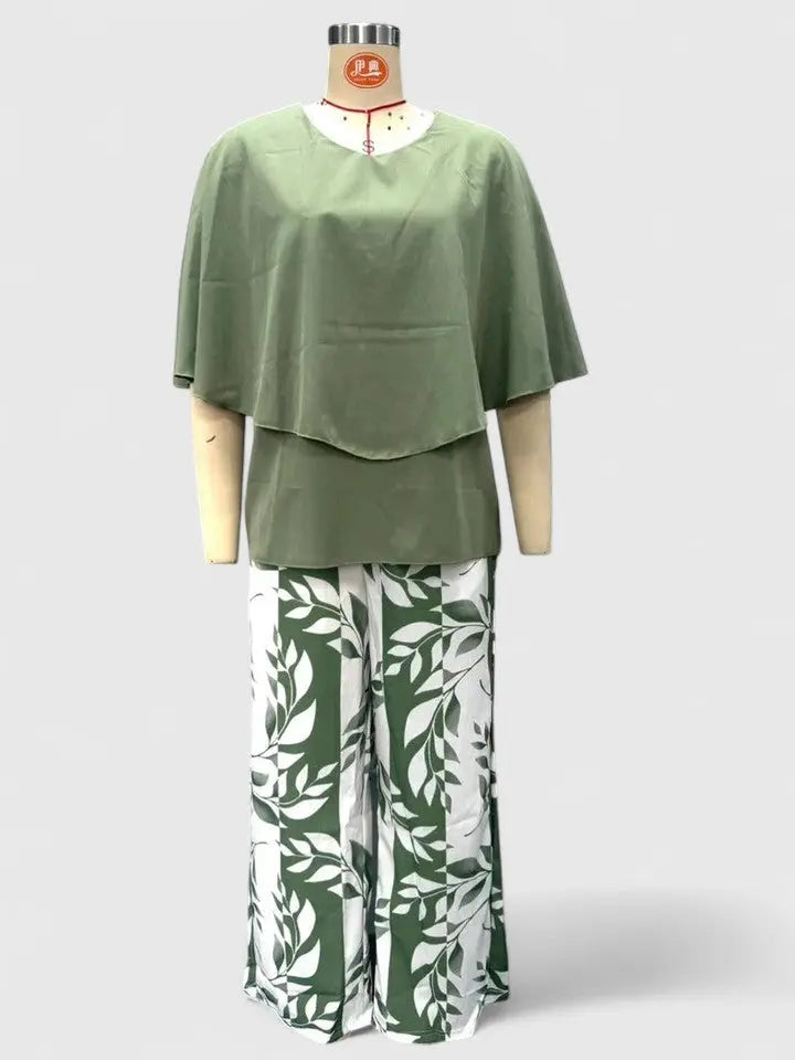 Emma | Women’s Casual Two Piece Top and Pants Set Luvy Boutique
