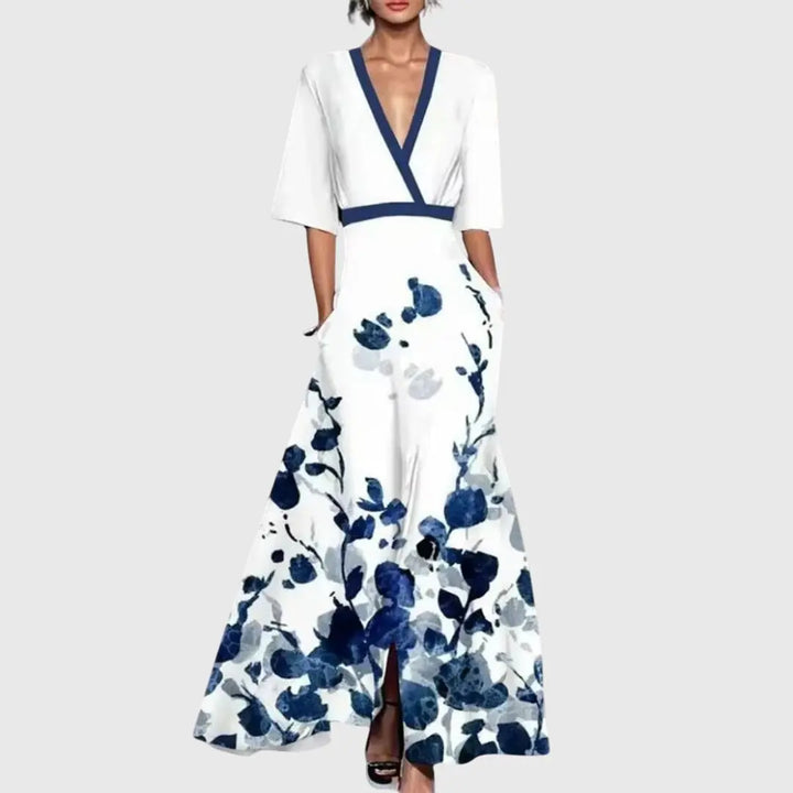 Daisy | Women’s Elegant Spring Floral Maxi Dress Luvy Boutique