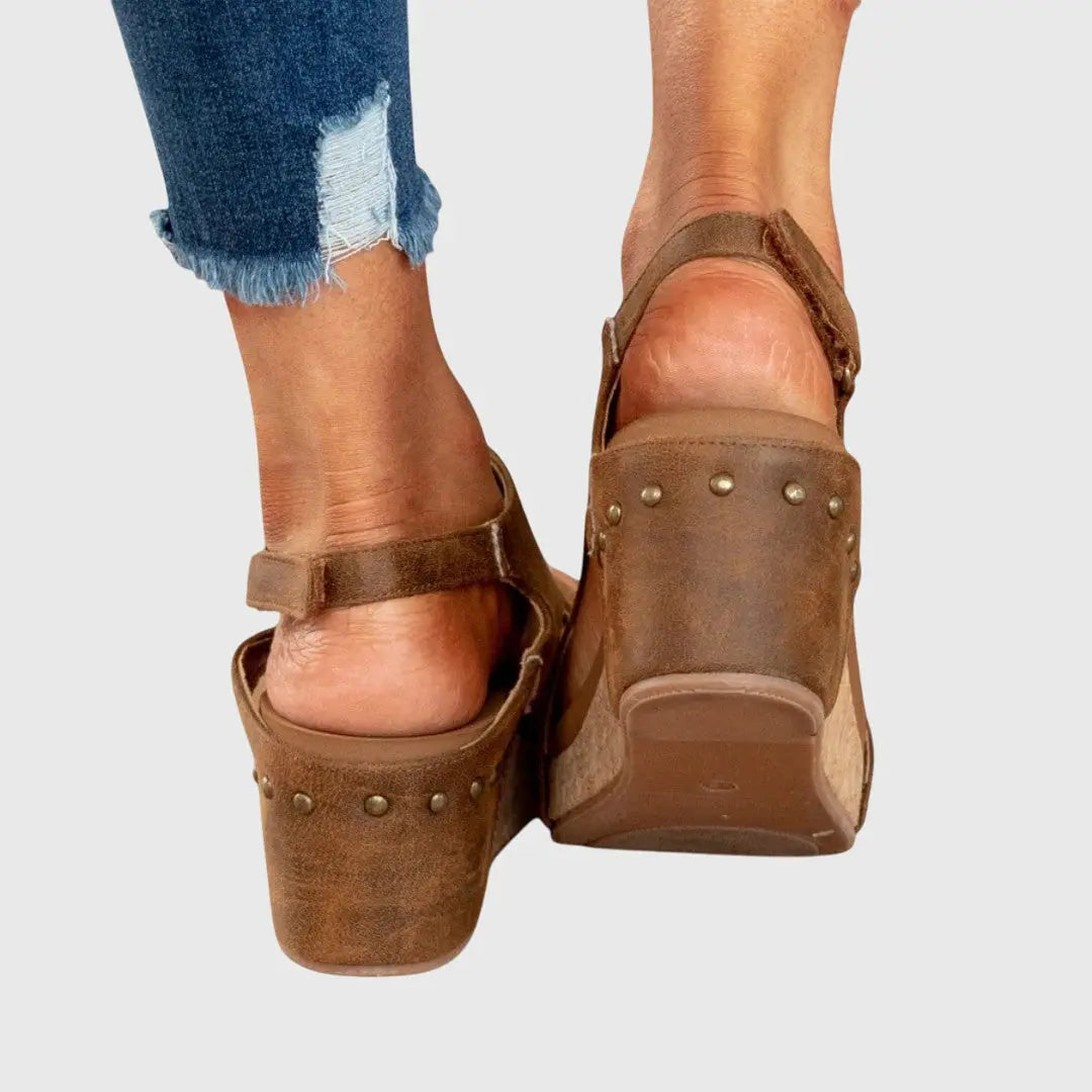 Hannah | Women Open Toe Slingback Sandals Luvy Boutique