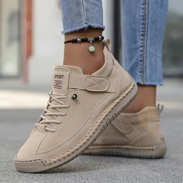 Addison | Women’s Lace Up Casual Sneakers Luvy Boutique