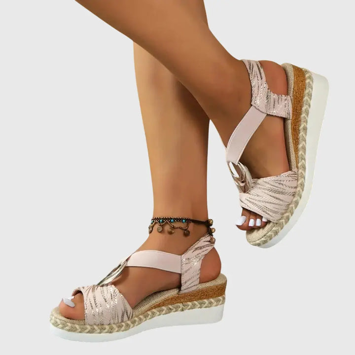 Fiona | Women’s Orthopedic Strap Platform Sandals Luvy Boutique
