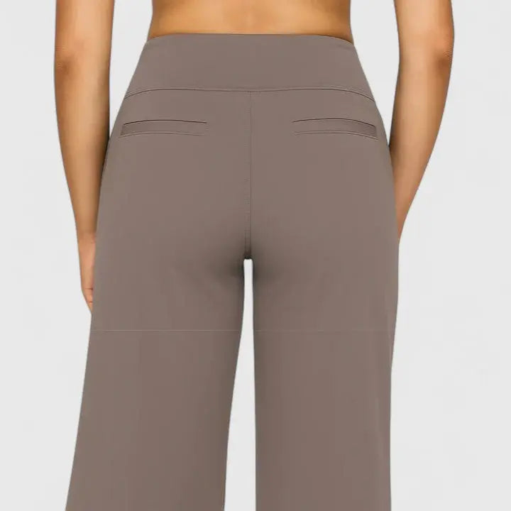 Isabella | Women’s High Waist Wide Leg Pants Luvy Boutique