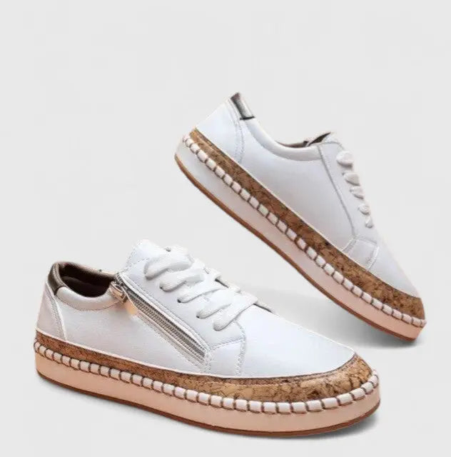 Claire | Womens Floral Platform Sneakers Luvy Boutique
