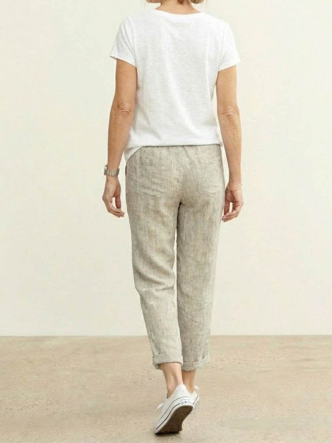 Kimberly | Women's Casual Drawstring Straight-Leg Casual Pants Luvy Boutique