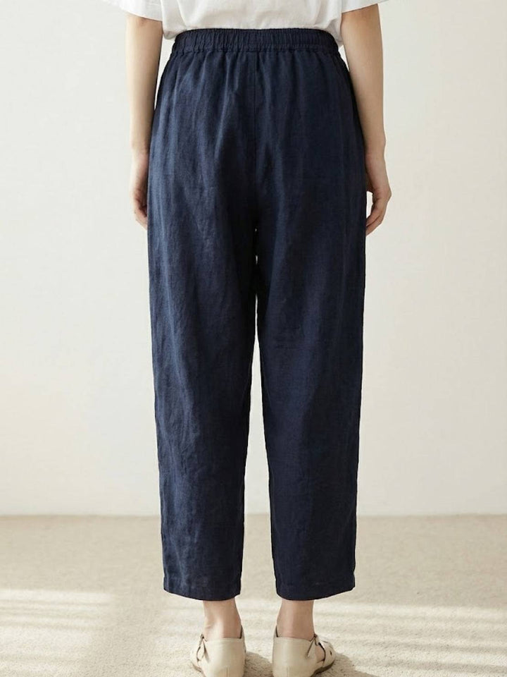 Kimberly | Women's Casual Drawstring Straight-Leg Casual Pants Luvy Boutique
