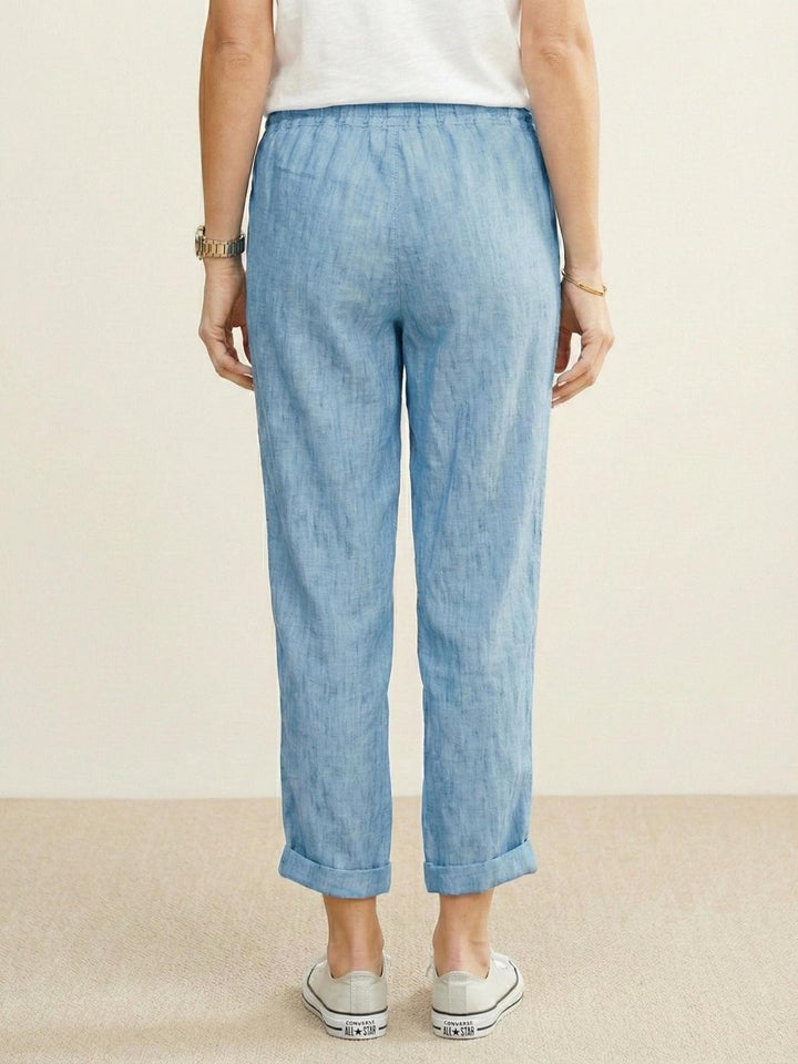Kimberly | Women's Casual Drawstring Straight-Leg Casual Pants Luvy Boutique