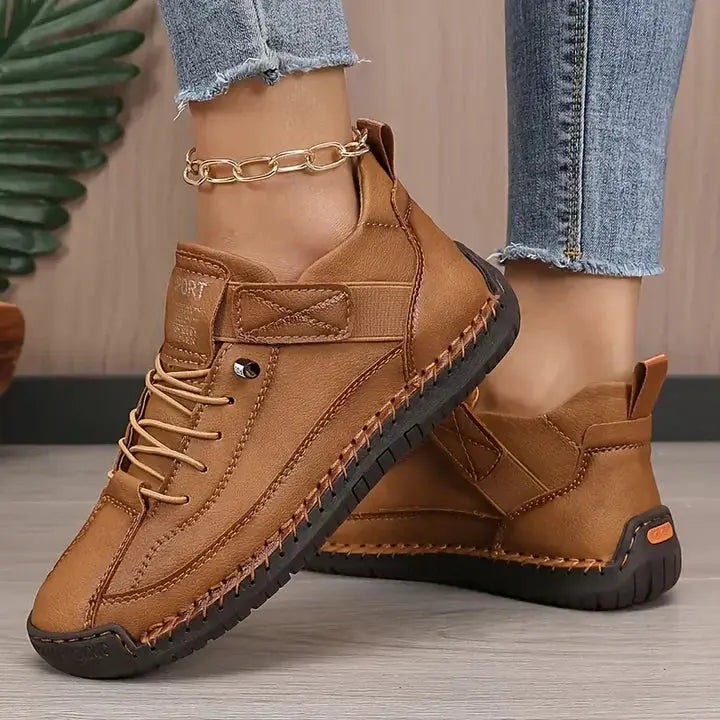 Addison | Women’s Lace Up Casual Sneakers Luvy Boutique