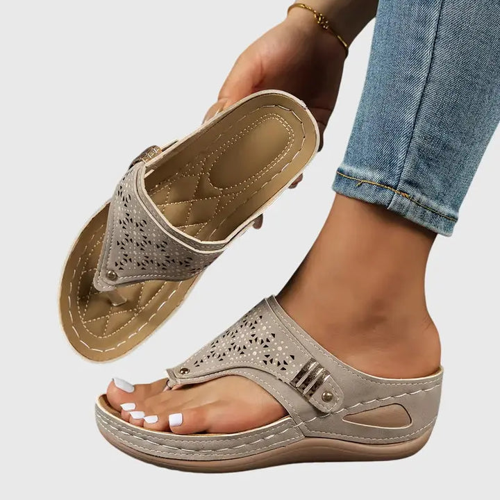 Anna | Women’s Comfortable Orthopedic Slip-On Sandals Luvy Boutique