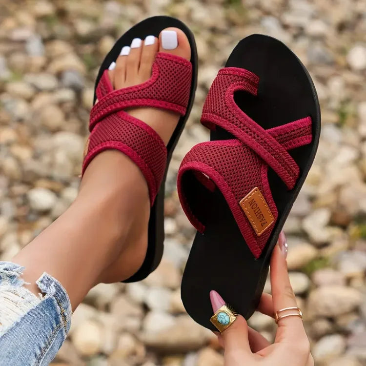 Natalie | Women Summer Orthopedic Cross Strap Sandals Luvy Boutique