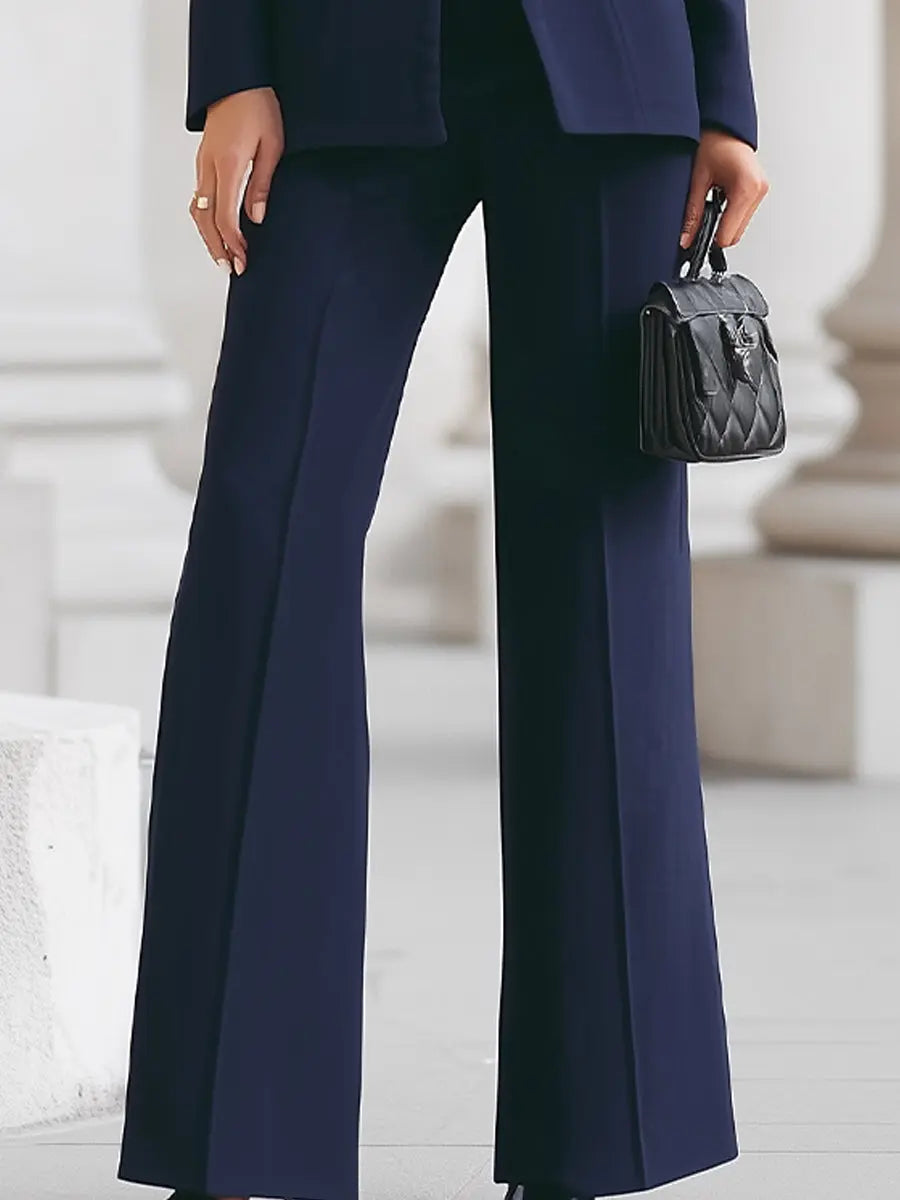 Emily | Women Tailored Blazer Trouser Suit Set Luvy Boutique