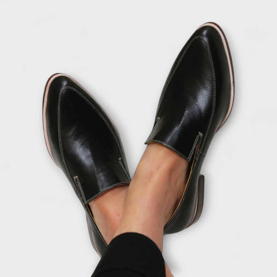 Faith | Women Classic Pointed Toe Slip On Loafers Luvy Boutique