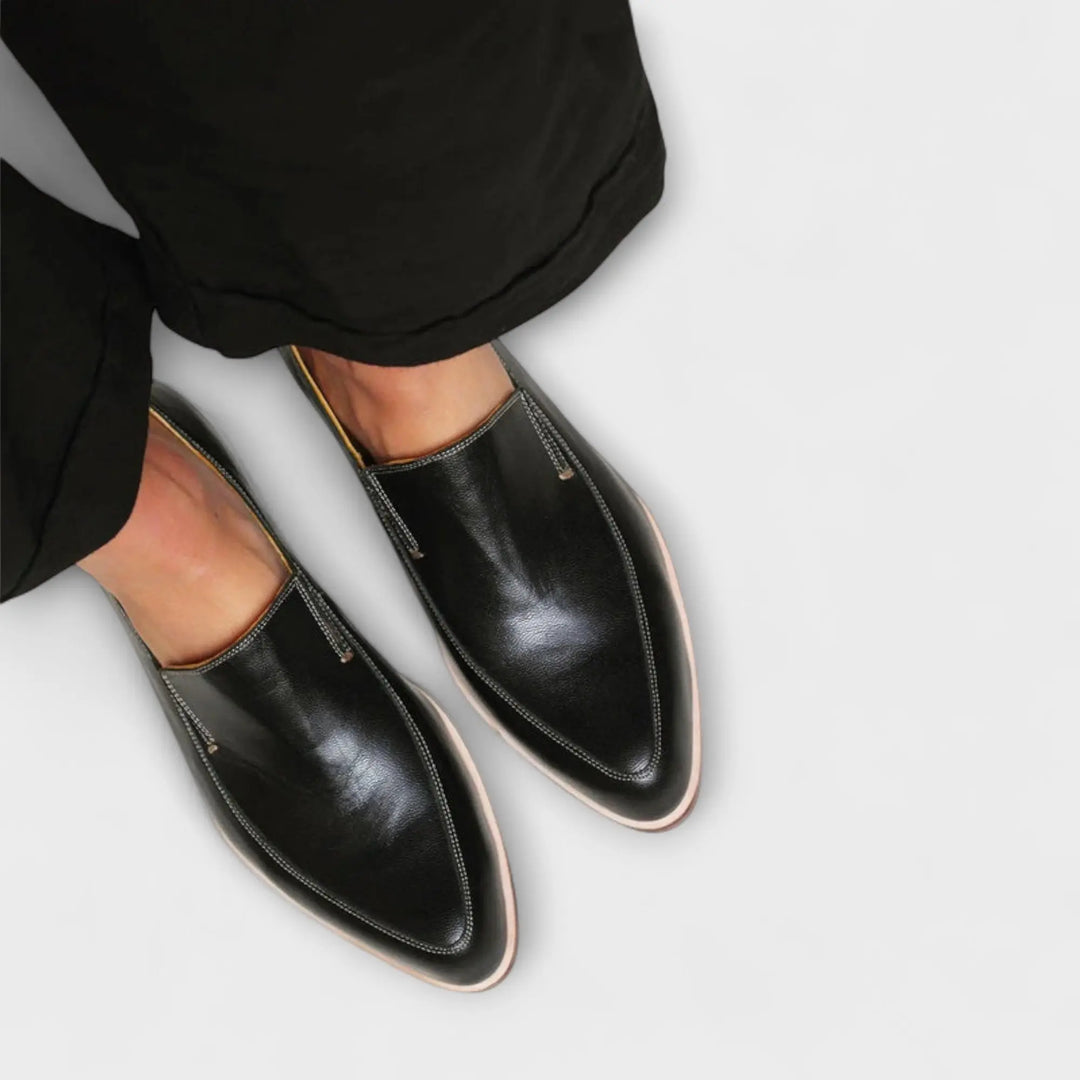 Faith | Women Classic Pointed Toe Slip On Loafers Luvy Boutique
