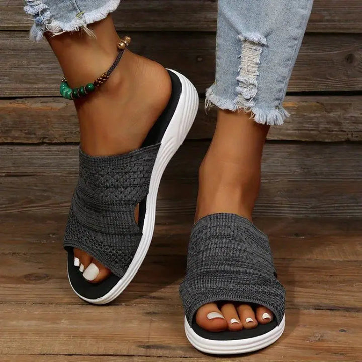 Harper | Womens Orthopedic Slip On Slide Sandals Luvy Boutique