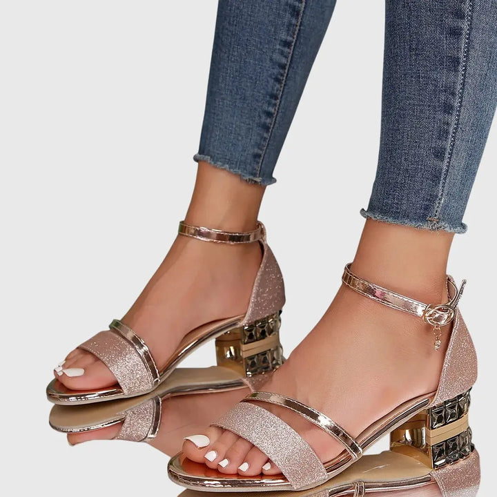 Claire | Women’s Comfortable Supportive Orthopedic Heeled Sandals Luvy Boutique