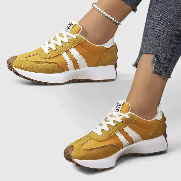 Ivy | Women’s Orthopedic Lace Up Casual Sneakers Luvy Boutique