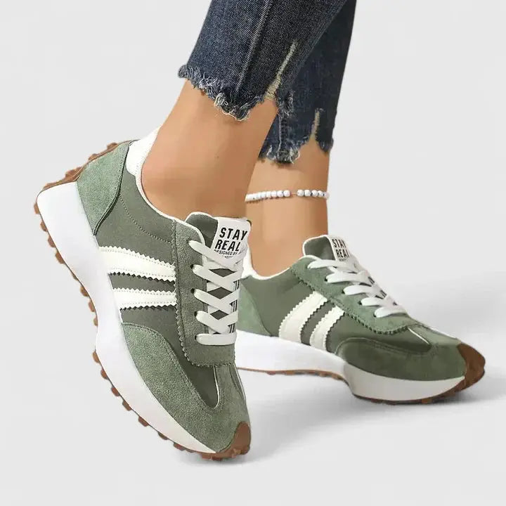 Ivy | Women’s Orthopedic Lace Up Casual Sneakers Luvy Boutique