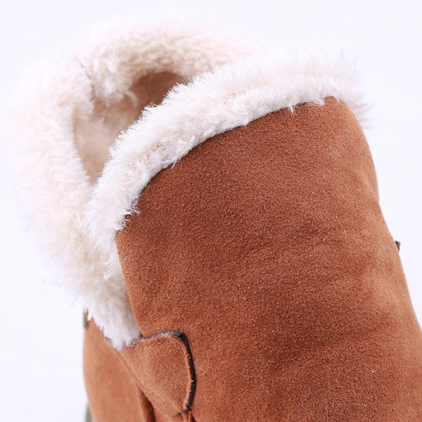 Faith | Women Winter Comfortable Fur Lined Ankle Boots Luvy Boutique