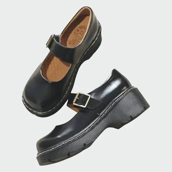 Ava | Women Platform Strap Mary Jane Shoes Luvy Boutique