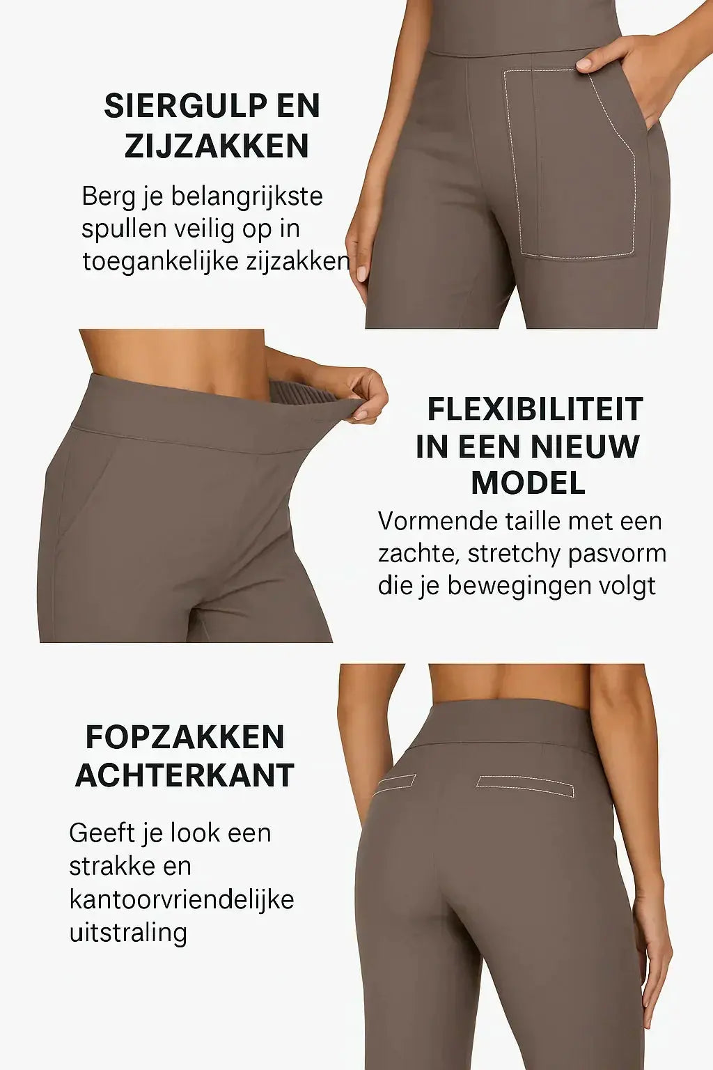 Danielle | Women High Waist Wide Leg Pants Luvy Boutique