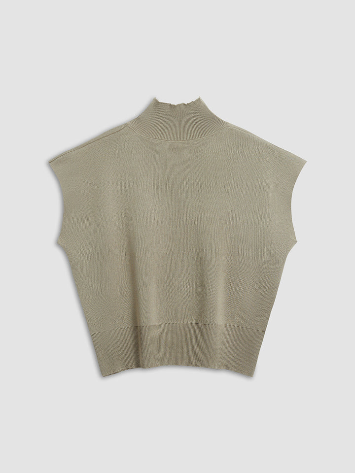 Daisy | Women's Mock Neck Short Sleeve Casual Top Luvy Boutique