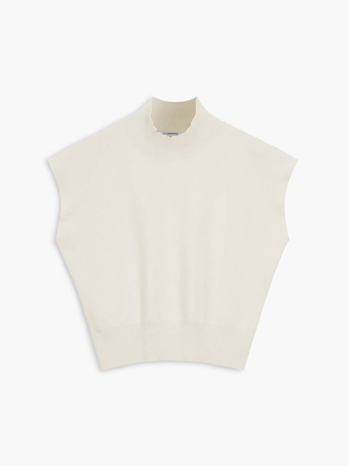 Daisy | Women's Mock Neck Short Sleeve Casual Top Luvy Boutique