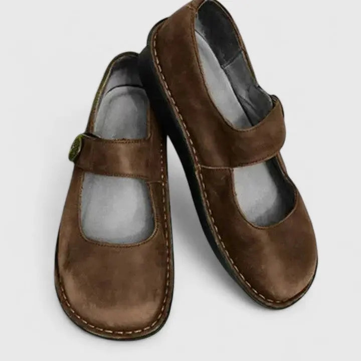 Eleanor | Womens Strap Detail Slip On Shoes Luvy Boutique