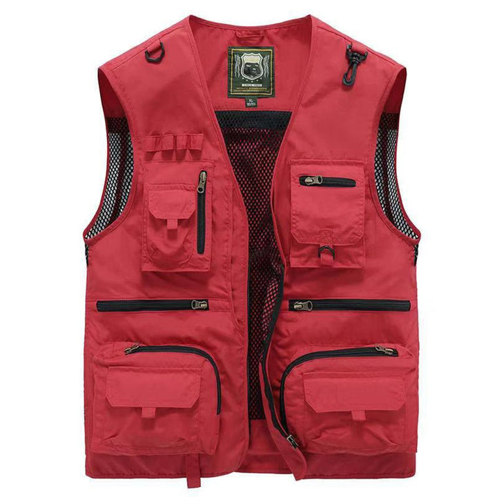 Men's Gilet Multi-Pocket Lightweight Outdoor Fishing Vest