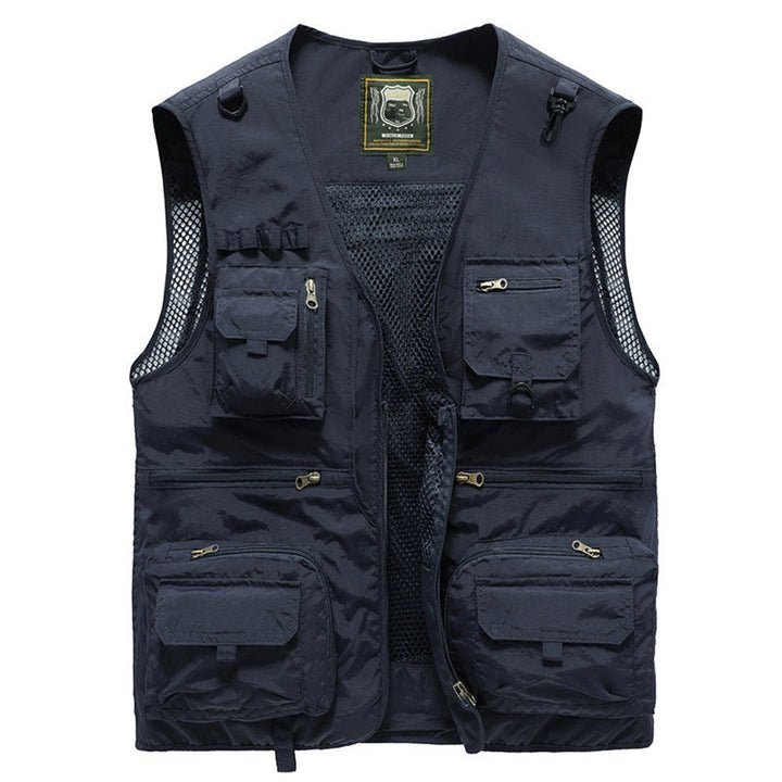 Men's Gilet Multi-Pocket Lightweight Outdoor Fishing Vest